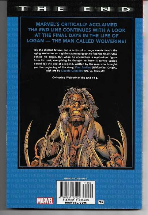 Marvel: Wolverine - The End
