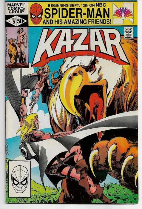 Kazar The Savage Issue # 9 , Dec 1981