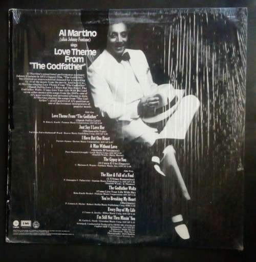 Al Martino - Love Themes From The Godfather LP Vinyl Record - USA Pressing