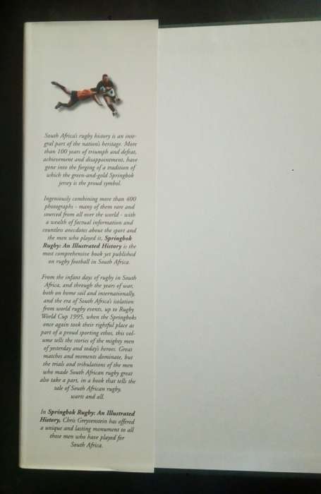 Springbok Rugby An Illustrated History by Chris Greyvenstein (Hardcover)