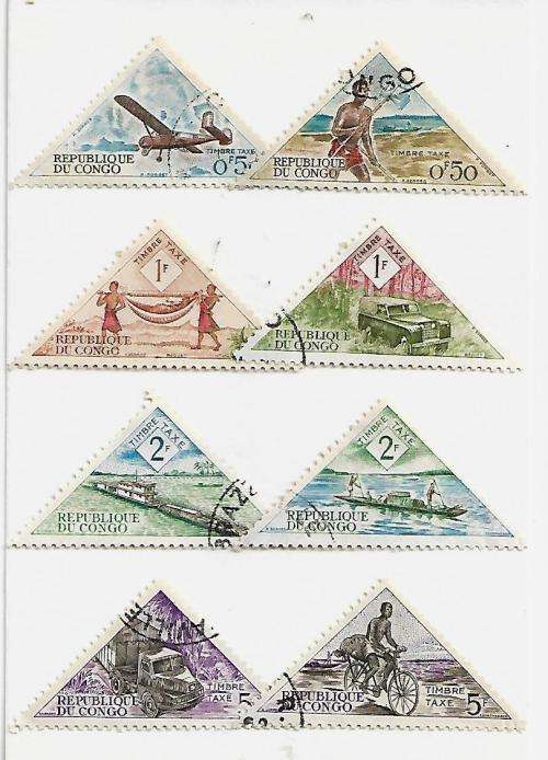 Congo - Timbre Taxe Stamp VFU