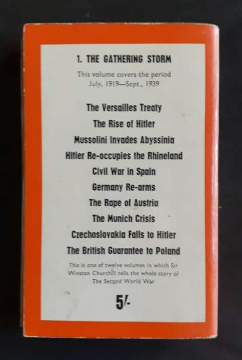 Winston Churchill - The Second World War: The Gathering Storm Vol.1