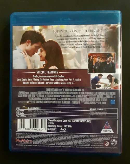 Twilight Saga - breaking dawn Part 1 (Special Edition) (Blu-ray)