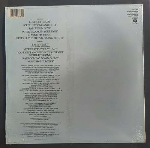 Jennifer Rush - Passion LP Vinyl Record