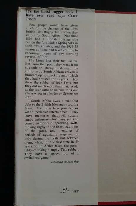 Lions Rampant - The 1955 British Isles Rugby Tour of South Africa by Vivian Jenkins (Hardcover)