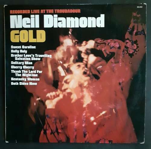 Neil Diamond - Gold LP Vinyl Record - Germany Pressing