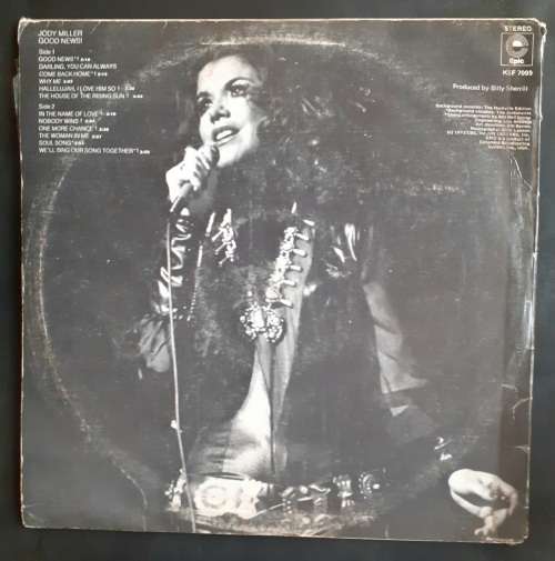 Jody Miller - Good News LP Vinyl Record