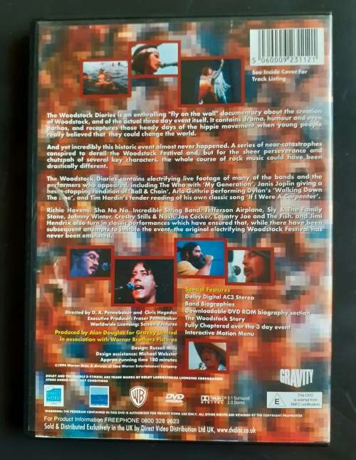 Woodstock Diaries (DVD)