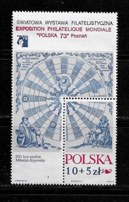 Poland - 1973 International Philatelic Exhibition MS MH