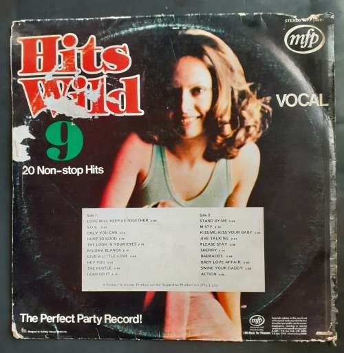 Hits Wild Vol.9 LP Vinyl Record