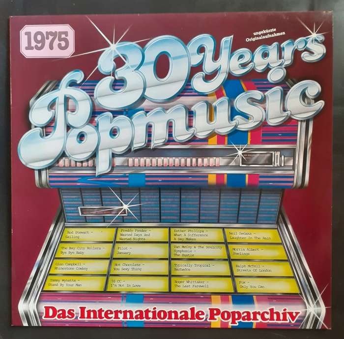 30 Years of Pop Music Vol. 1975 LP Vinyl Record - Germany Pressing