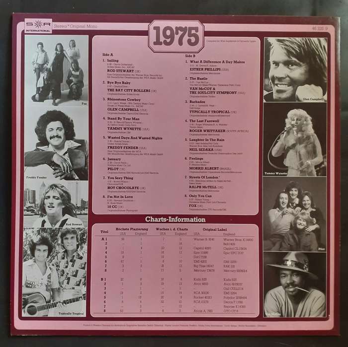 30 Years of Pop Music Vol. 1975 LP Vinyl Record - Germany Pressing
