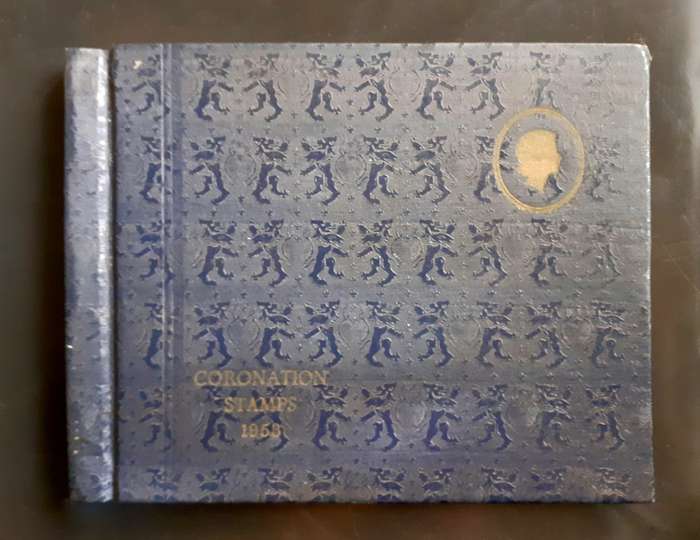 Queen Elizabeth II 1953 Coronation Souvenir Stamps Album