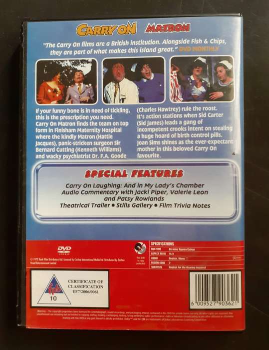 Carry On Matron (DVD)