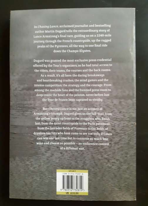 Chasing Lance - The 2005 Tour De France and Lance Armstrong Ride of A Lifetime