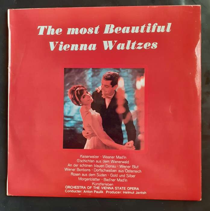 The Most Beautiful Vienna Waltzes LP Vinyl Record - Germany Pressing