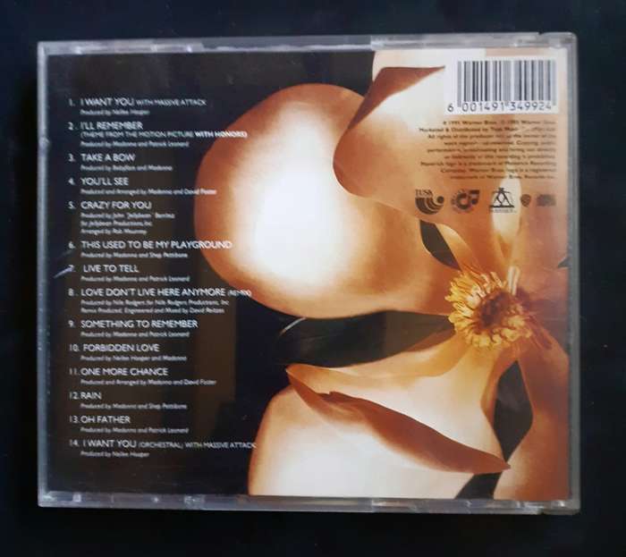 Madonna - Something To Remember (CD)