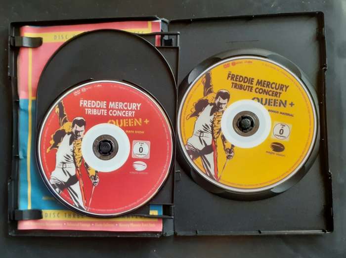Queen + - The Freddie Mercury Tribute Concert (3 DVD Set) - Europe Edition