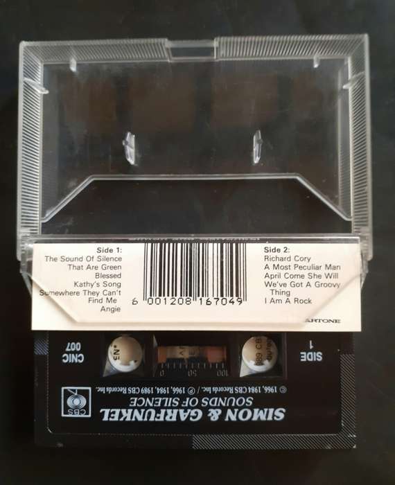 Simon & Garfunkel - Sounds of Silence Cassette Tape