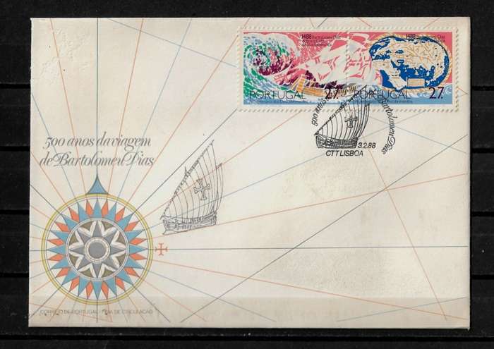 Portugal - 1988 500th Anniversary of Bartolomeu Diaz FDC