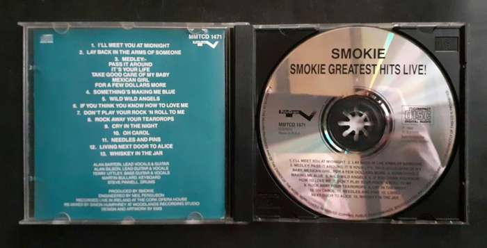 Smokie - Greatest Hits - Live (CD)