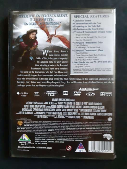 Harry Potter and The Goblet of Fire - Special Edition (2 DVD Set)