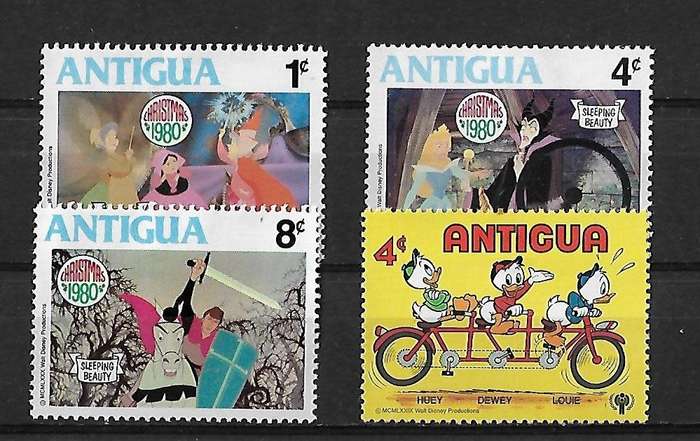 Antigua - 1980 Christmas Stamps MH