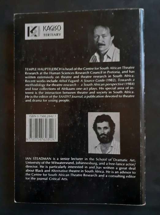 South African Theatre - Four Plays and An Introduction
