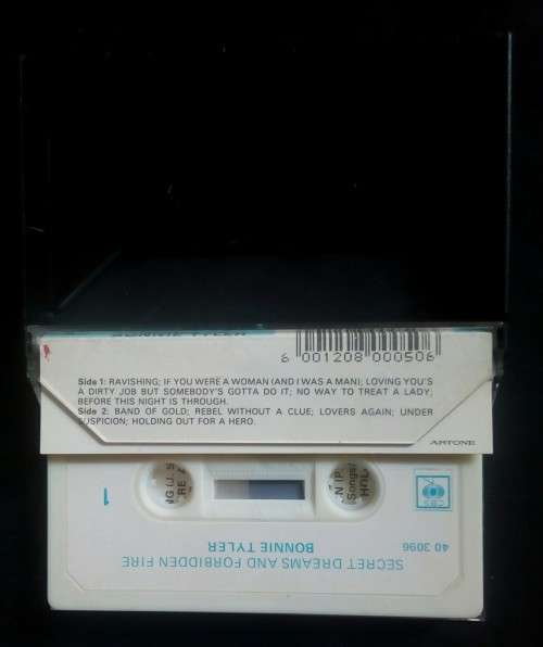 Bonnie Tyler - Secret Dreams and Forbidden Fire Cassette Tape