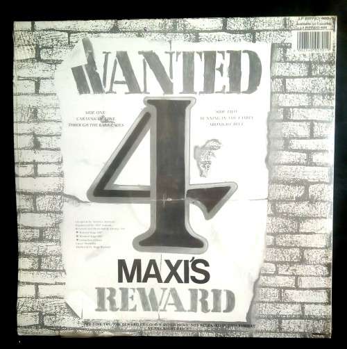 Wanted 4 Maxi`s Reward 12` Single Vinyl Record