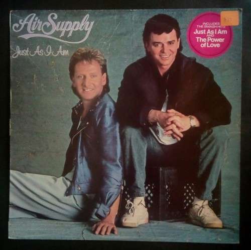 Air Supply - Just As I Am LP Vinyl Record