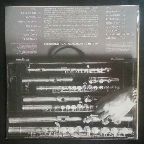 Tim Weisberg - Listen To The City LP Vinyl Record