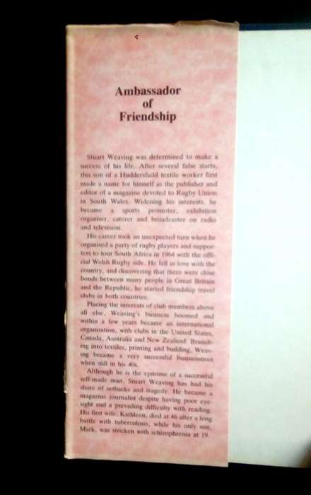 Ambassador of Friendship - An Autobiography by Stuart Weaving (Hardcover)