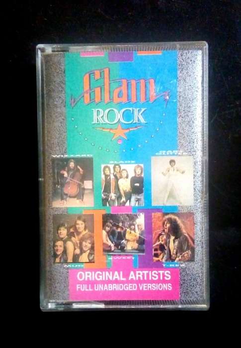 Glam Rock Cassette Tape