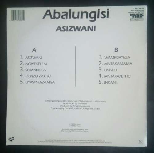 Abalungisi - Asizwani LP Vinyl Record