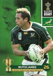 BUTCH JAMES - 2011 RUGBY WORLD CUP COLLECTION BASE CARD 136
