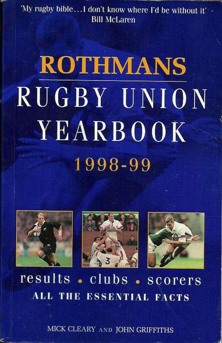 Rothmans Rugby Yearbook 1998-99