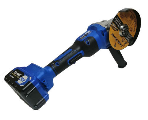 Cordless Grinder with 2 x lithium-ion batteries 20V