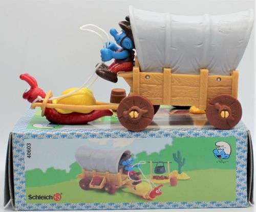 40603 - Smurf - Western Play Set - Boxed