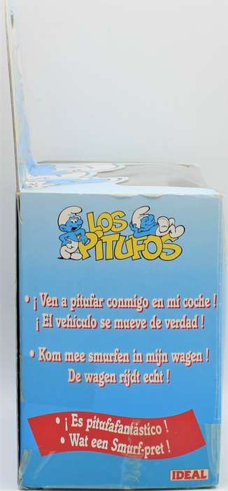 Smurf - Ideal Diecast Smurf Pilot and Plane - Licensed Peyo Product 1996