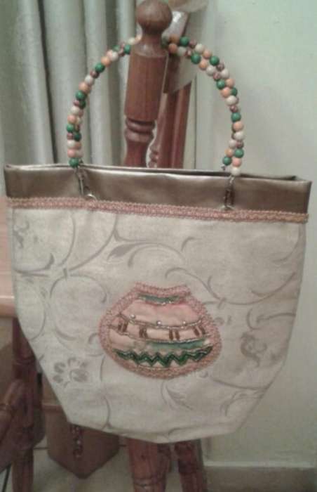 STUNNING TOTE BAG. FULLY LINED. One of a kind.