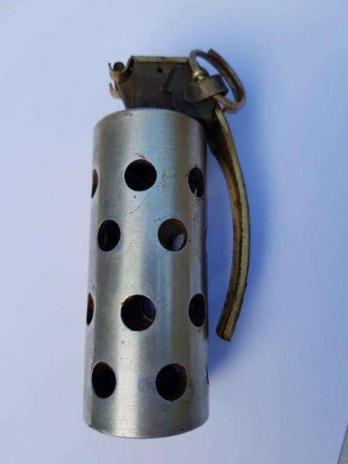 Spent Fuz Gren Perc Grenade. No International bidders please.