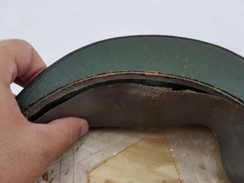 Unknown Italian WWII Cap. 56 Cm. Condition is not the greatest, as per pictures.