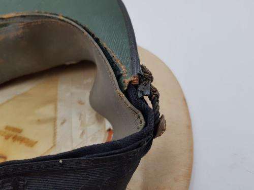 Unknown Italian WWII Cap. 56 Cm. Condition is not the greatest, as per pictures.