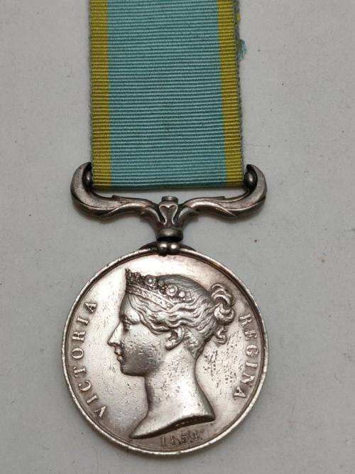 Full Size British Crimea medal. Unnamed as issued, no bar.