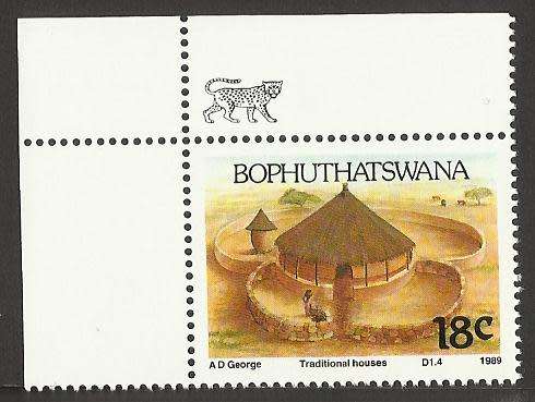 1989 BOPHUTHATSWANA TRADITIONAL THATCHED DWELLING