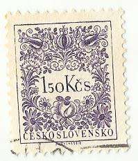 1954 CZECHOSLOVAKIA NUMERAL