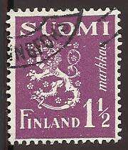 1930 FINLAND LION