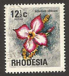 1974 RHODESIA FLOWER