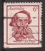 1970 AUSTRALIA EDWARD JOHN EYRE